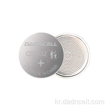 DADNCELL 고용량 CR2032 / 1620 모니터링 장비 및 완구 용 3V 셀 리튬 -Mn 버튼 배터리